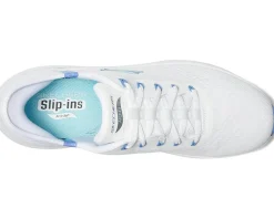 SKECHERS Arch Fit 2.0 Easy Chic Hands Free Slip-Ins White Blue Online