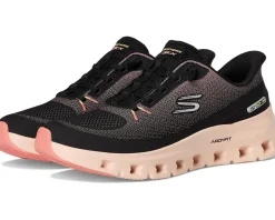 SKECHERS Arch Fit Glide-Step Pro Hands Free Slip-ins Black Coral Best