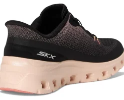 SKECHERS Arch Fit Glide-Step Pro Hands Free Slip-ins Black Coral Best