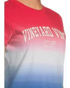 Women Vineyard Vines Arch Logo Short Sleeve Tee