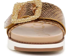 Sam Edelman Ariane 2 Medallion Gold Snake Online