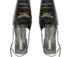 Schutz Arizona Sling Block Black Sale