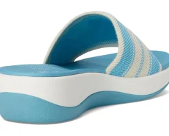 Clarks Arla Hollis Light Blue Combi Textile