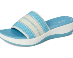 Clarks Arla Hollis Light Blue Combi Textile