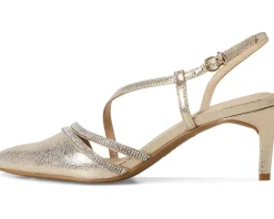 LifeStride Arlo2 Platino Gold Faux Leather Sale