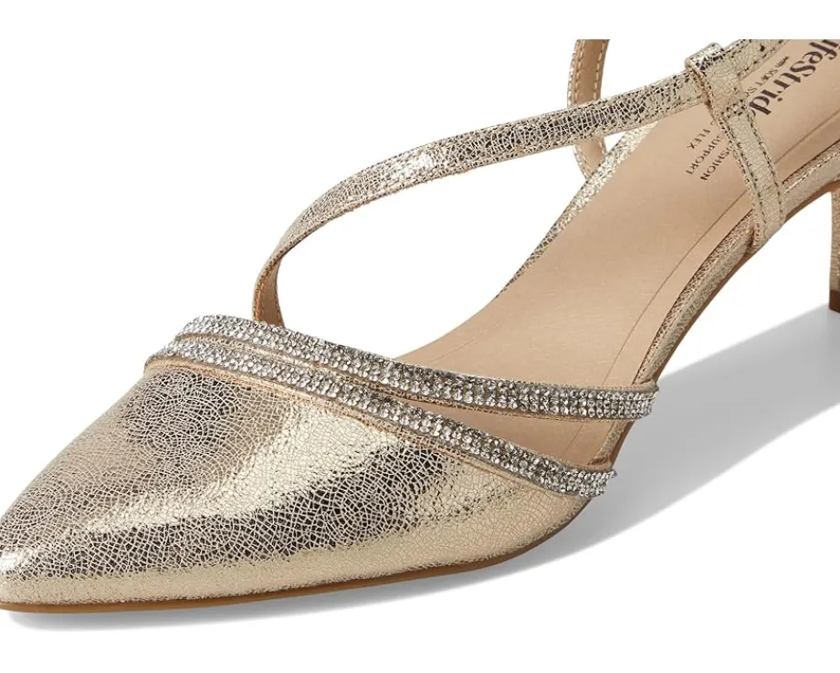 LifeStride Arlo2 Platino Gold Faux Leather Sale