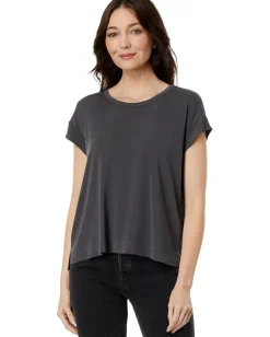 Splendid Arlo Sandwash Jersey Crew Tee Lead Discount