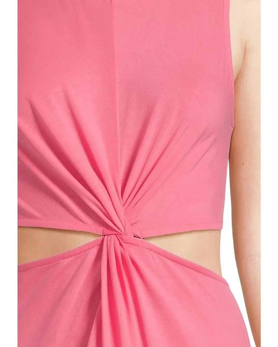 Women Beyond Yoga Around The World Front Twist Dress