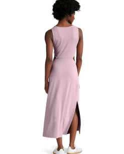 Women Beyond Yoga Around The World Front Twist Dress