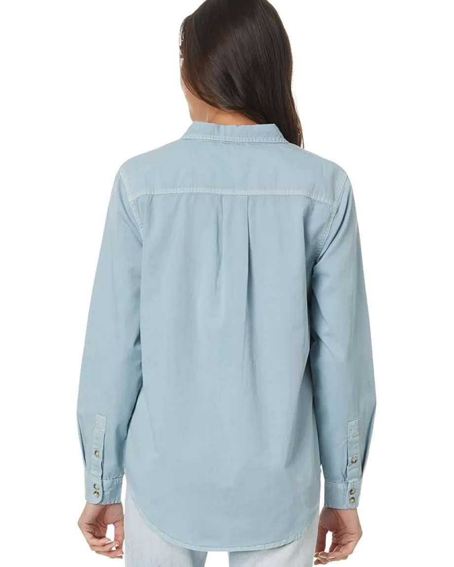 Toad&Co Arroyo Twill Long Sleeve Shirt Skyway Discount