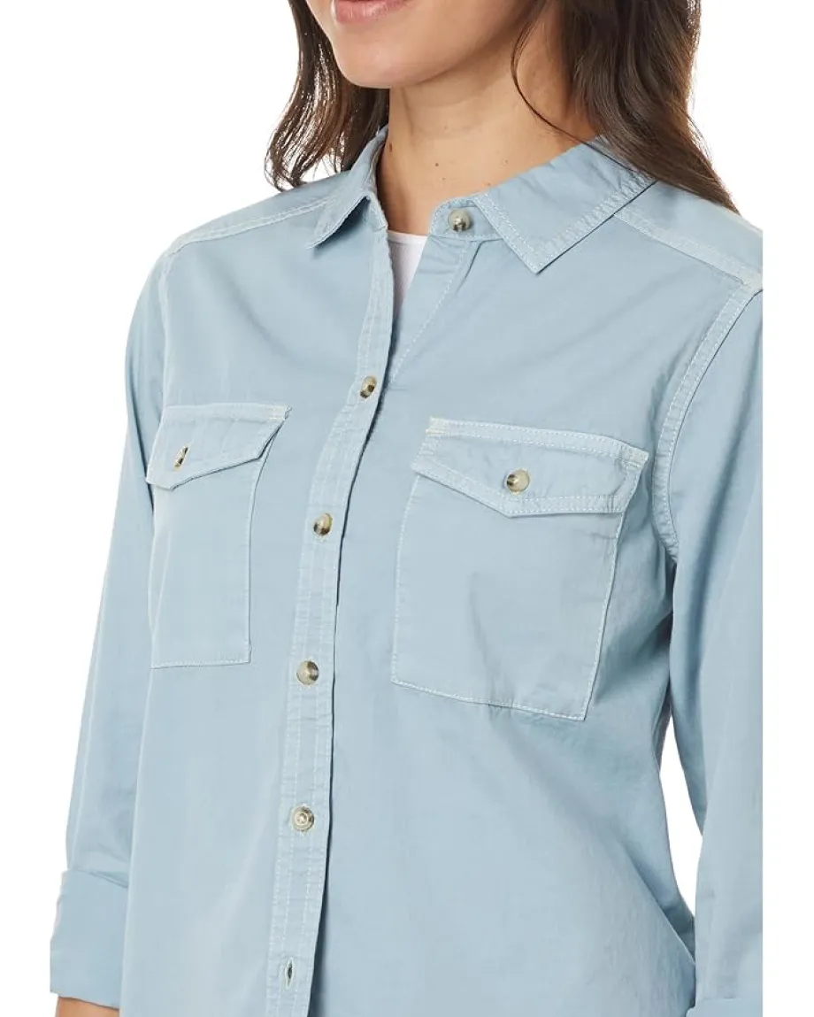 Toad&Co Arroyo Twill Long Sleeve Shirt Skyway Discount