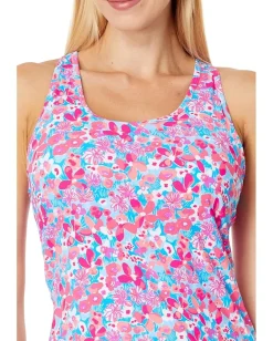 Women Lilly Pulitzer Asana Bra Tank UPF 50+