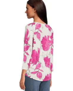 Women Tommy Bahama Ashby Isles Gilded Petals Tee