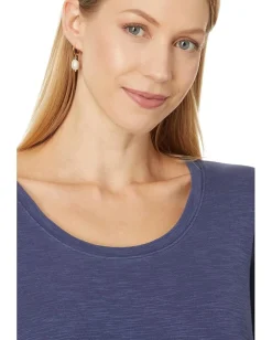 Women Tommy Bahama Ashby Isles Rib 3/4 Sleeve Scoop