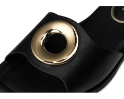 Kenneth Cole New York Asher Black Leather Clearance