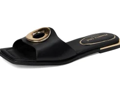 Kenneth Cole New York Asher Black Leather Clearance