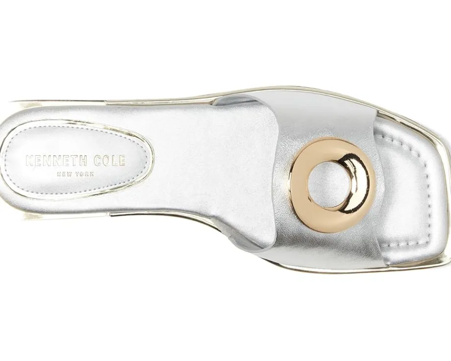 Kenneth Cole New York Asher Silver Leather New