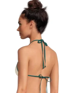 L*Space Aspen Top Cream/Deep Teal Outlet