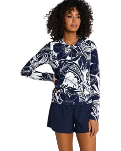 La Blanca At The Playa Rashguard Indigo Hot