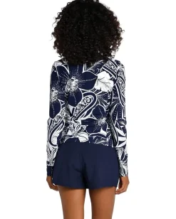 La Blanca At The Playa Rashguard Indigo Hot