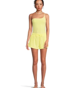 Beach Riot Athena One-Piece Citrine Crush Outlet