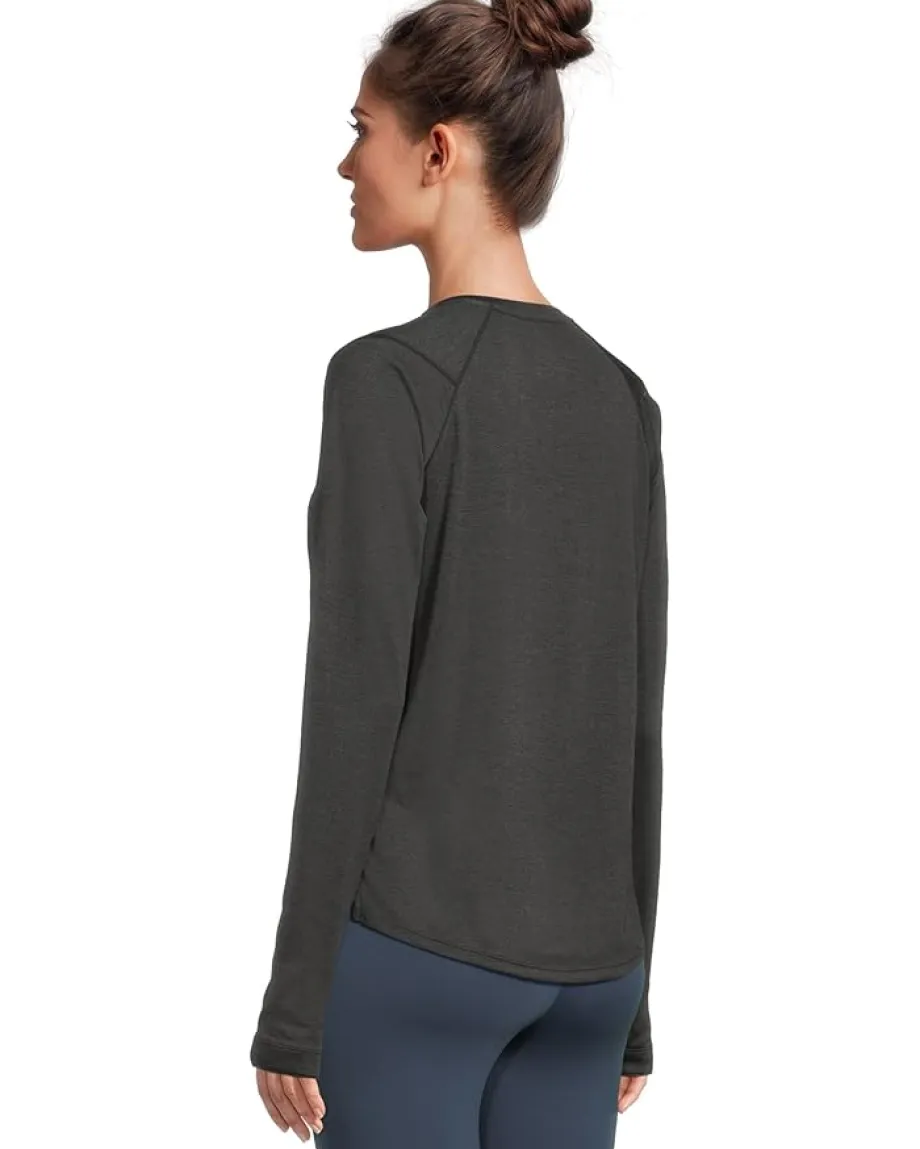 New Balance Athletics Long Sleeve Black Heather