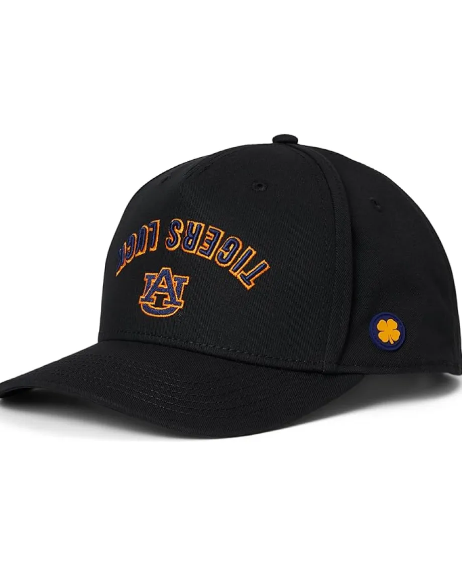 Black Clover Auburn Game Day Adjustable Snapback Hat Black/Cotton Twill Navy 3d Embroidery Online
