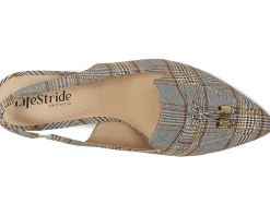 LifeStride Audrey Spice Multi Plaid Hot
