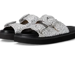 Marc Fisher LTD Auggie Silver Leather