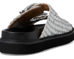 Marc Fisher LTD Auggie Silver Leather