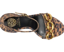 Women Vince Camuto Aurelia Chain Link High Heel Sandals