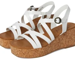 Blowfish Malibu Aurora White Faux Leather