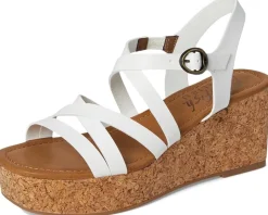 Blowfish Malibu Aurora White Faux Leather