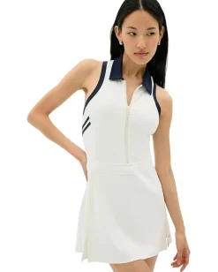 Splits59 Austin Polo Dress Indigo/White Outlet