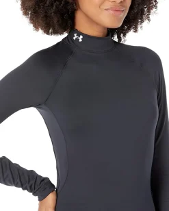 Women Under Armour Authentics Mock Neck T-Shirt