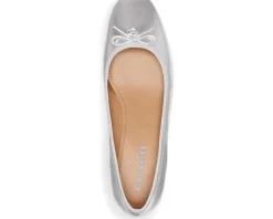 COACH Ava Ballet Pumps Silver Online