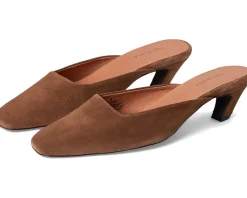 Free People Avenue Heels Cognac Suede