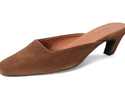 Free People Avenue Heels Cognac Suede