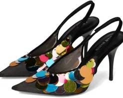 Steve Madden Avid Black Mesh Outlet