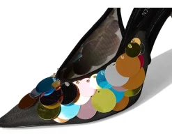 Steve Madden Avid Black Mesh Outlet