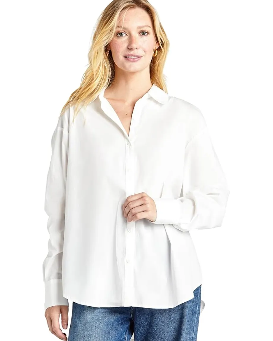 Splendid Avril Button Down White Sale