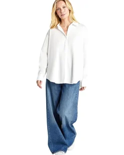 Splendid Avril Button Down White Sale