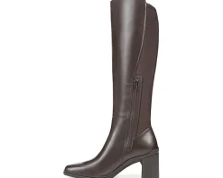 Naturalizer Axel Weatherproof Knee High Boots Oxford Brown Waterproof Leather Discount