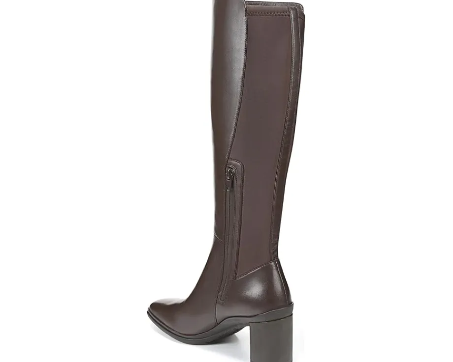 Naturalizer Axel Weatherproof Knee High Boots Oxford Brown Waterproof Leather Discount