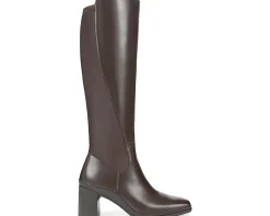 Naturalizer Axel Weatherproof Knee High Boots Oxford Brown Waterproof Leather Discount