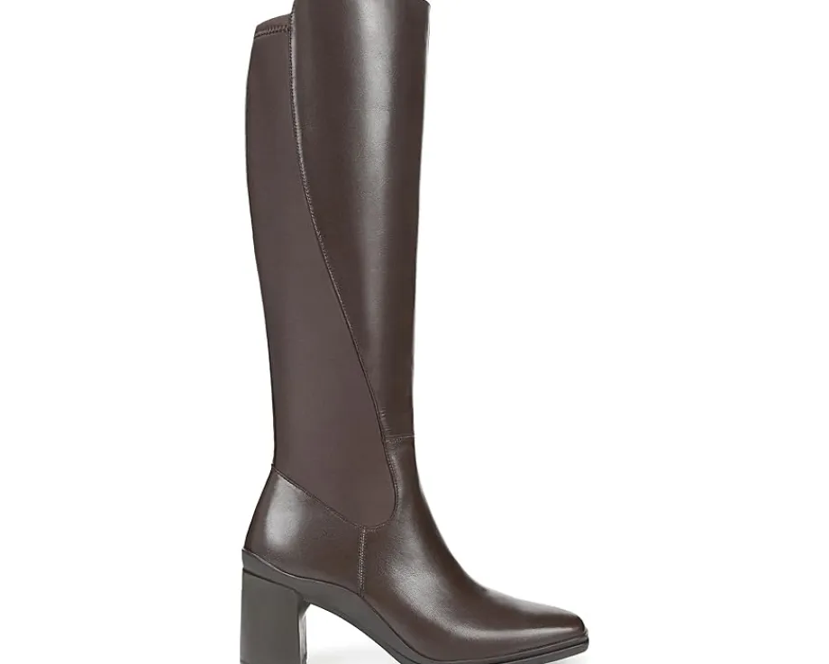 Naturalizer Axel Weatherproof Knee High Boots Oxford Brown Waterproof Leather Discount