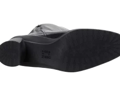 Naturalizer Axel Weatherproof Knee High Boots Black Leather/Neoprene