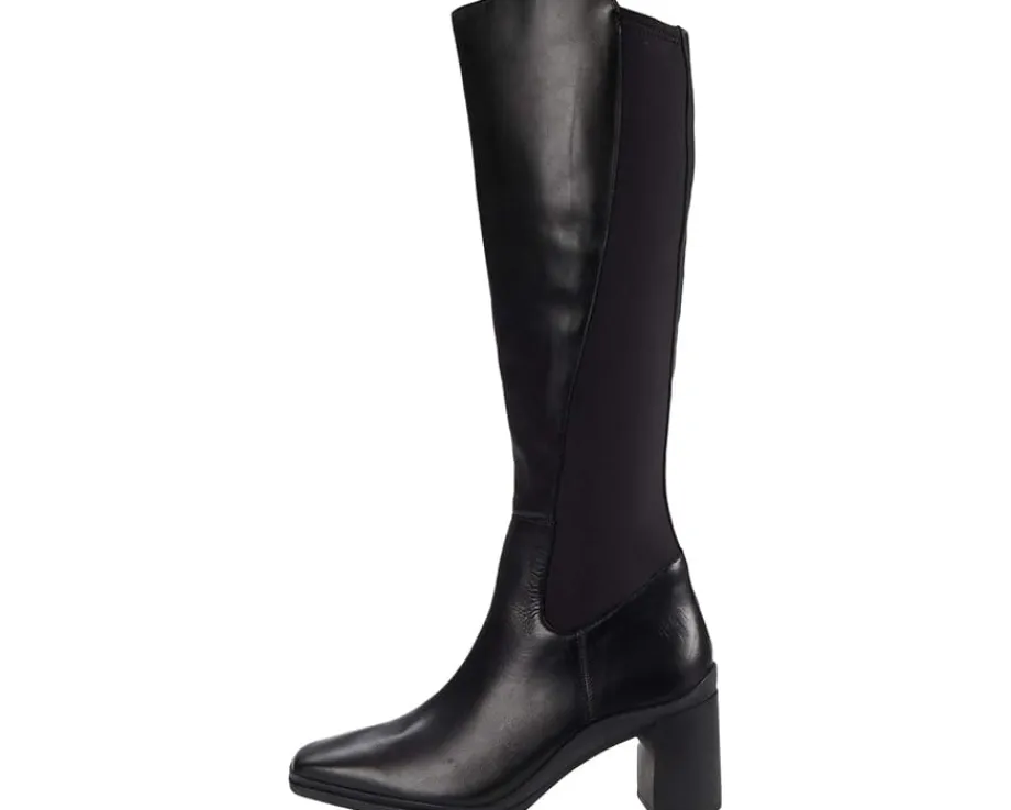 Naturalizer Axel Weatherproof Knee High Boots Black Leather/Neoprene