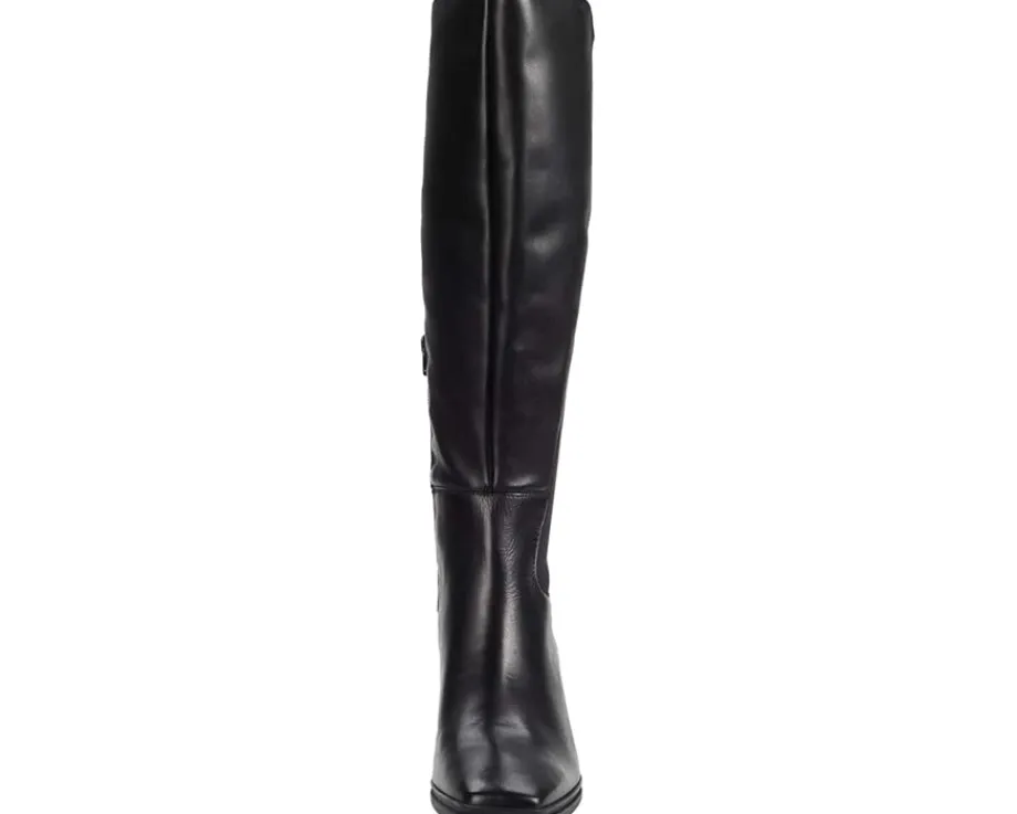 Naturalizer Axel Weatherproof Knee High Boots Black Leather/Neoprene