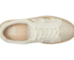 Dolce Vita Azalia White Floral Raffia Sale